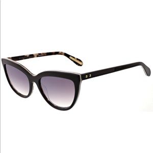 NWT BCBGMaxAzria Brown/Leopard Cat Eye Sunglasses